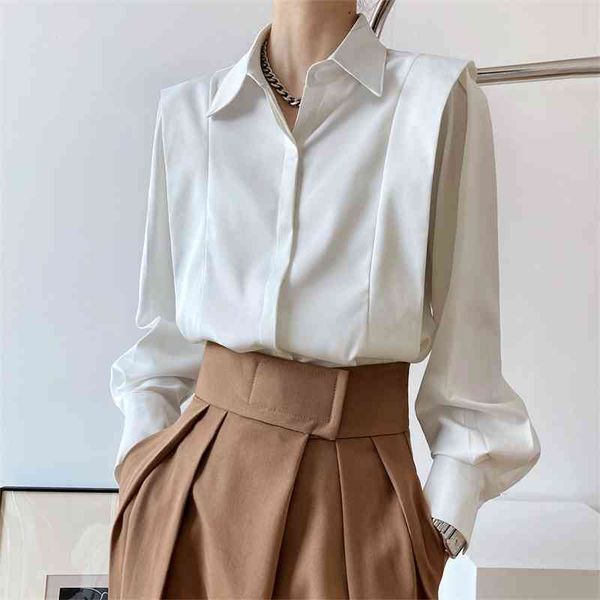women's knits & tees women white blouses fashion long sleeve womens and elegant satin shirt blusas roupa feminina 5dma
women's knits & tees women white blouses fashion long sleeve womens and elegant satin shirt blusas roupa feminina 5dma