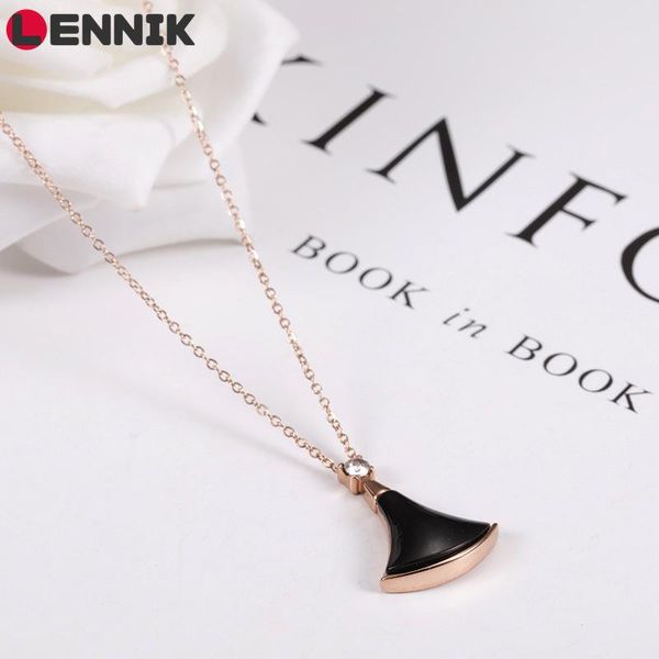 temperament multicolor titanium steel diamond necklace personality korean style simple fan-shaped shell jewelry c342 chains, Silver
temperament multicolor titanium steel diamond necklace personality korean style simple fan-shaped shell jewelry c342 chains, Silver