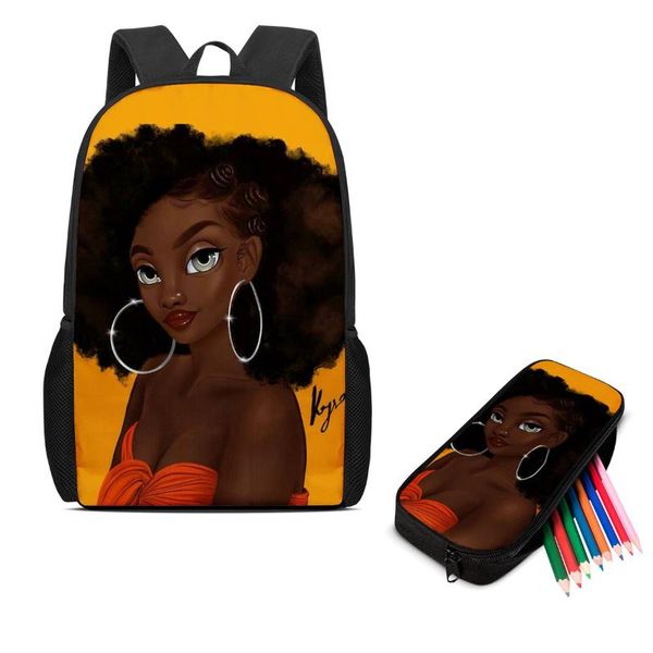 quality 3d print custom pattern black girl afro cartoon kids bags children backpack toddler waterproof school fashion cool
quality 3d print custom pattern black girl afro cartoon kids bags children backpack toddler waterproof school fashion cool