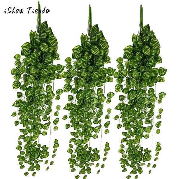 6pcs diy artificial flower hanging green vine plant leaves garland home wedding christmas garden wall decoration decorative flowers & wreath
6pcs diy artificial flower hanging green vine plant leaves garland home wedding christmas garden wall decoration decorative flowers & wreath
