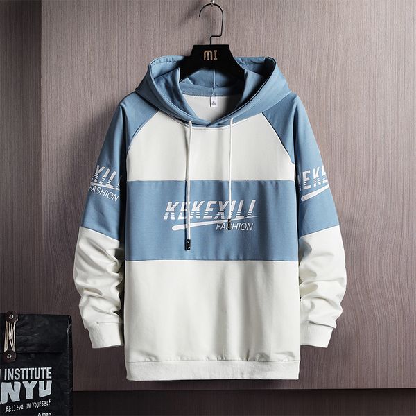 fashion trend -- w616-2021 spring printed hooded sweater trend, Black
