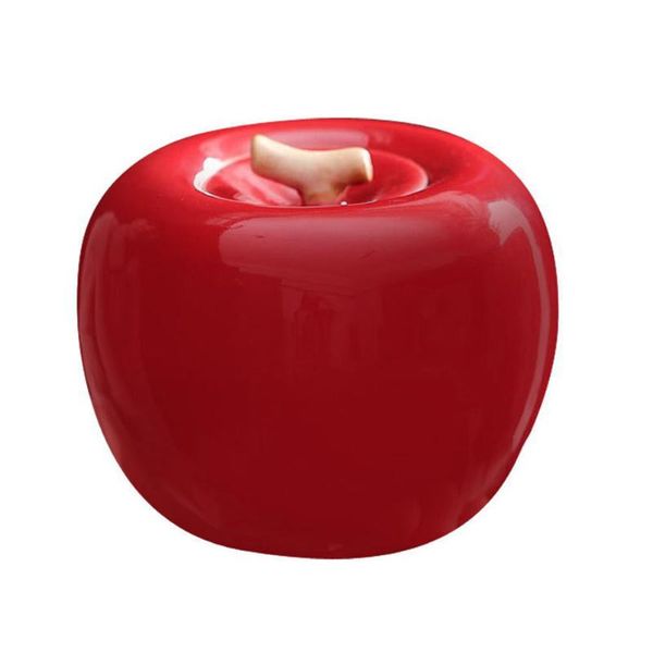party decoration 1pc ceramic tea can adorable apple shape storage box portable container
party decoration 1pc ceramic tea can adorable apple shape storage box portable container