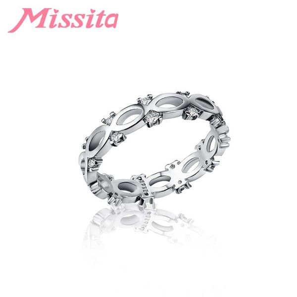 wedding rings missita 100% 925 sterling silver classic bowknot infinity for women brand fashion jewelry gift anillos mujer, Slivery;golden
wedding rings missita 100% 925 sterling silver classic bowknot infinity for women brand fashion jewelry gift anillos mujer, Slivery;golden