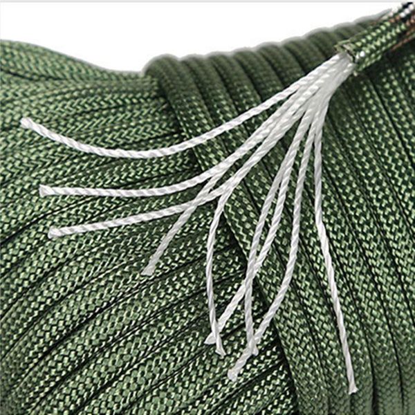 outdoor gadgets 650 military specification 9-core parachute rope 4 mm survival fixed tent bundled clothesline 30m~100m
outdoor gadgets 650 military specification 9-core parachute rope 4 mm survival fixed tent bundled clothesline 30m~100m