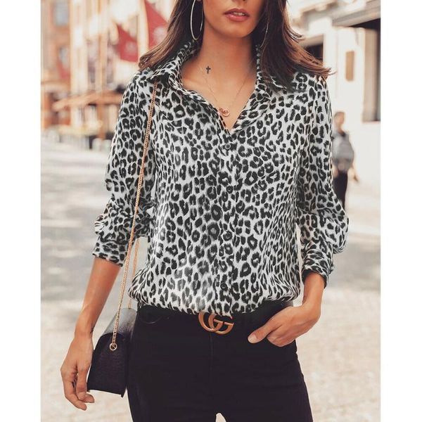 women's summer soft long sleeve shirt v neck casual loose blouse shirts clothes fashion leopard print clothing blouses, White
women's summer soft long sleeve shirt v neck casual loose blouse shirts clothes fashion leopard print clothing blouses, White