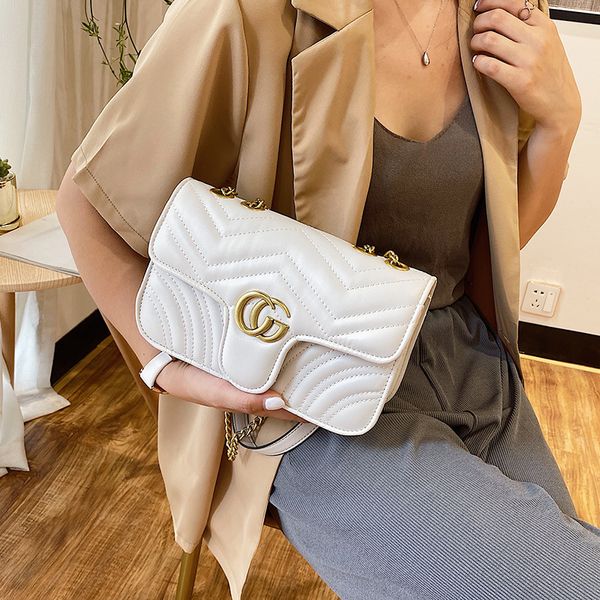 bag women's 2021 new simple and fashionable embroidered thread single shoulder messenger chain s small square bag
bag women's 2021 new simple and fashionable embroidered thread single shoulder messenger chain s small square bag