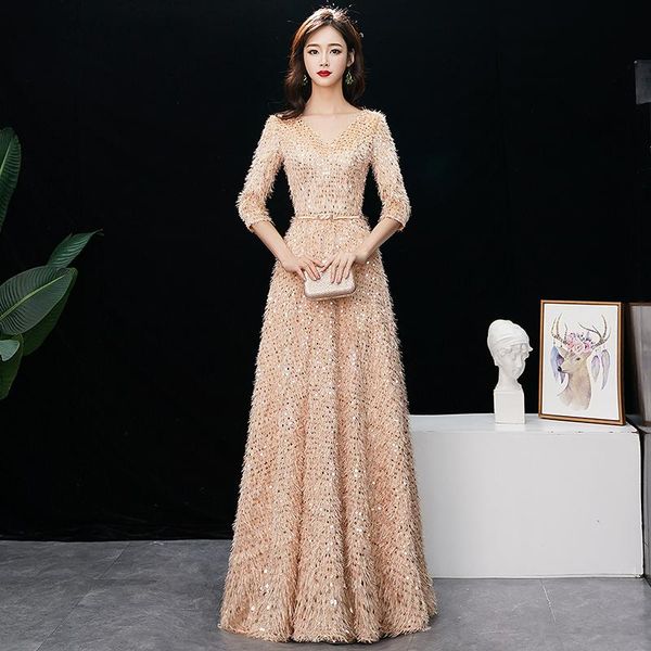 party dresses a-line evening dress 2021 fashion appliques sequins special occasion red carpet prom vestido de festa, White;black
party dresses a-line evening dress 2021 fashion appliques sequins special occasion red carpet prom vestido de festa, White;black