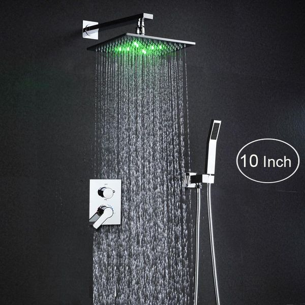 wall mount shower head set led rainfall faucets 10 inch square brass kit modern and cold system bathroom sets
wall mount shower head set led rainfall faucets 10 inch square brass kit modern and cold system bathroom sets