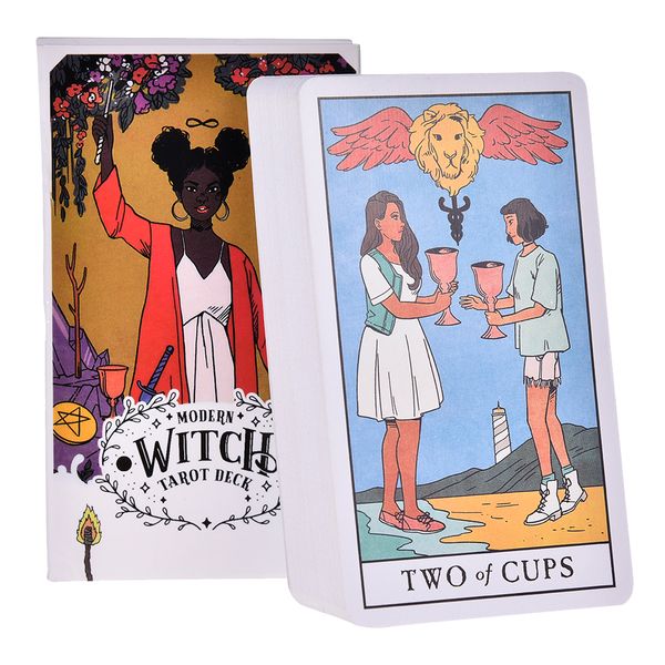 78 Sheets Oracle The Modern Witch Tarot Deck Tarot Oracle Card Board Deck Games Palying Cards For Party Game
78 Sheets Oracle The Modern Witch Tarot Deck Tarot Oracle Card Board Deck Games Palying Cards For Party Game