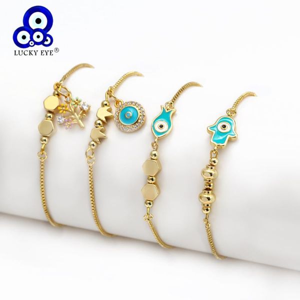 lucky eye fatima hamsa hand turkish evil charm bracelet gold color adjustable for women girls fashion jewelry be149 bracelets, Golden;silver
lucky eye fatima hamsa hand turkish evil charm bracelet gold color adjustable for women girls fashion jewelry be149 bracelets, Golden;silver