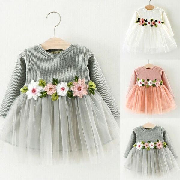 girl's dresses 3 colors-1pcs baby girls dress spring autumn long sleeve cute flower birthday party princess pageant prom 3m-3y, Red;yellow
girl's dresses 3 colors-1pcs baby girls dress spring autumn long sleeve cute flower birthday party princess pageant prom 3m-3y, Red;yellow