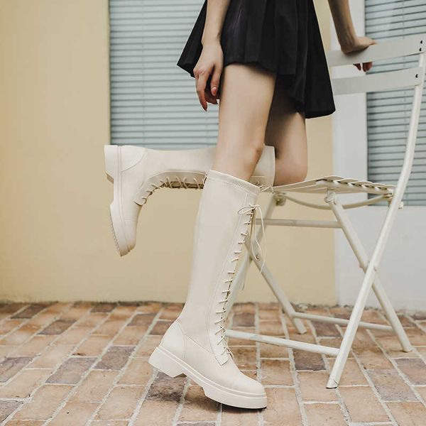 gomini 2021 autumn winter new martin boots women's thick soled lace up elastic boots beige boots 6160-2, Black
gomini 2021 autumn winter new martin boots women's thick soled lace up elastic boots beige boots 6160-2, Black