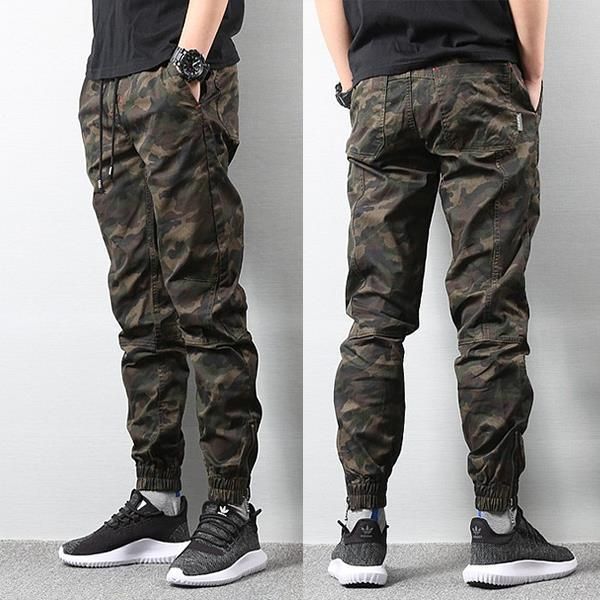 men's pants brand camouflage designer cotton male street casual harem for men plus size cargo, Black 
men's pants brand camouflage designer cotton male street casual harem for men plus size cargo, Black