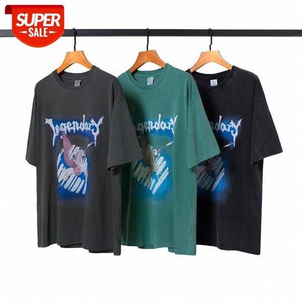 short-sleeved loose oversize hip-hop washed distressed unicorn print t-shirt #dz9o, White;black
short-sleeved loose oversize hip-hop washed distressed unicorn print t-shirt #dz9o, White;black