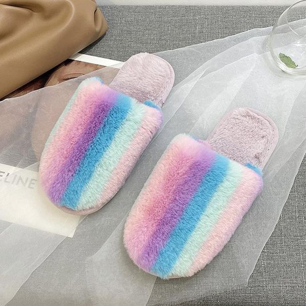 slippers winter warm women fur colorful indoor house slipper shoes furry bedroom soft footwear ladies large size, Black
slippers winter warm women fur colorful indoor house slipper shoes furry bedroom soft footwear ladies large size, Black