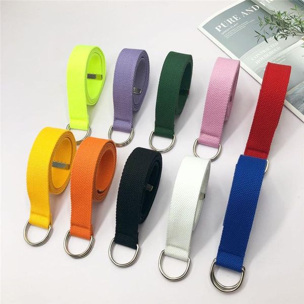 belts canvas nylon webbing women's belt fashion double ring buckle ladies long, Black;brown
belts canvas nylon webbing women's belt fashion double ring buckle ladies long, Black;brown