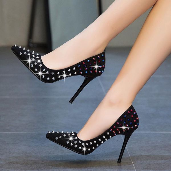 dress shoes rivet woman high heels pumps 10cm tacones pointed toe stilettos talon femme ladies wedding gradient black
dress shoes rivet woman high heels pumps 10cm tacones pointed toe stilettos talon femme ladies wedding gradient black