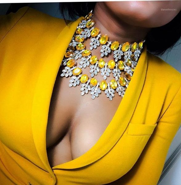 new arrival women crystal choker gem beads boho collier femme multilayer statement collar maxi necklace fashion wedding jewelry1, Golden;silver
new arrival women crystal choker gem beads boho collier femme multilayer statement collar maxi necklace fashion wedding jewelry1, Golden;silver
