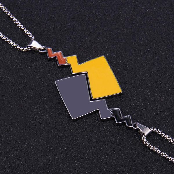pendant necklaces cartoon anime tail couple necklace color male and female students hip hop fun jewelry metal fashion gift wholesale, Silver
pendant necklaces cartoon anime tail couple necklace color male and female students hip hop fun jewelry metal fashion gift wholesale, Silver