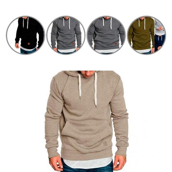 men's sweaters pullover stylish sports men plush hoodie solid color for jogging, White;black
men's sweaters pullover stylish sports men plush hoodie solid color for jogging, White;black