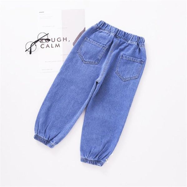 jeans qxmy for girls side beading cute kids pencil pants casual clothes elastic children's overalls 2021 autumn, Blue
jeans qxmy for girls side beading cute kids pencil pants casual clothes elastic children's overalls 2021 autumn, Blue
