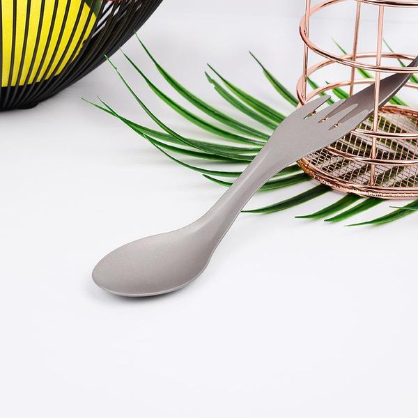 forks 2-in-1 ultralight titanium spoon fork spork outdoor camping picnic multifunction portable metal tableware tool
forks 2-in-1 ultralight titanium spoon fork spork outdoor camping picnic multifunction portable metal tableware tool