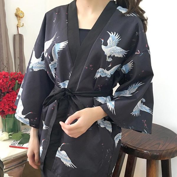 summer new japan kimono lace yukata loose cranes breathable thin cardigan sunscreen clothing kimono, Red
summer new japan kimono lace yukata loose cranes breathable thin cardigan sunscreen clothing kimono, Red