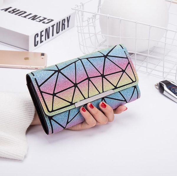geometric wallet luminous handbag shinning women hologram laster clutch geometry small purse for girl free, Red;black
geometric wallet luminous handbag shinning women hologram laster clutch geometry small purse for girl free, Red;black