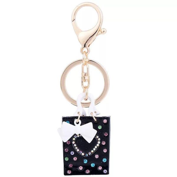 keychains creative crystal love bow bag shape keychain car key rings female bags pendant accessories charm jewelry gift chains, Silver
keychains creative crystal love bow bag shape keychain car key rings female bags pendant accessories charm jewelry gift chains, Silver