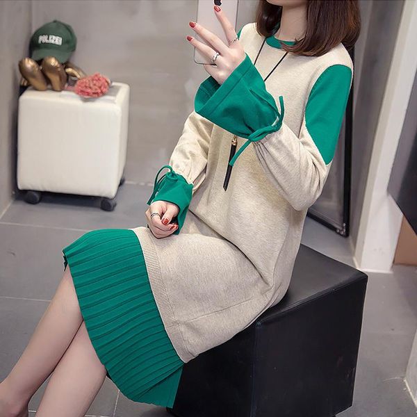 women autumn winter oversize 4xl knitted dress loose ruffle round neck long sleeve female bottoming knitting dresses clothes casual, Black;gray
women autumn winter oversize 4xl knitted dress loose ruffle round neck long sleeve female bottoming knitting dresses clothes casual, Black;gray