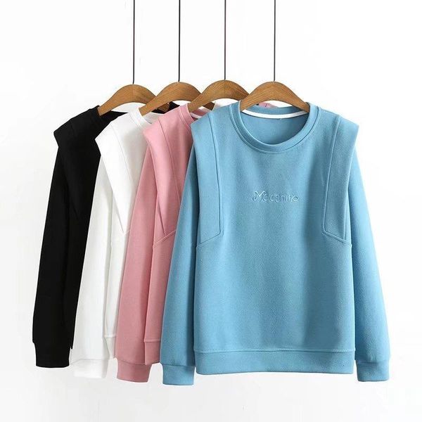 plus size outerwear & coats women's letter embroidery sweatshirts casual a-line pullover large vintage, Black
plus size outerwear & coats women's letter embroidery sweatshirts casual a-line pullover large vintage, Black