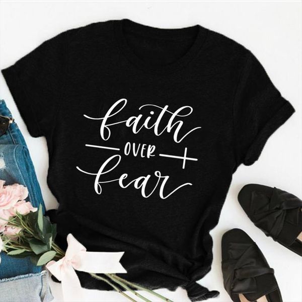 faith over fear christian and mens women religion clothing for graphic fearless slogan vintage girl tees, White;black
faith over fear christian and mens women religion clothing for graphic fearless slogan vintage girl tees, White;black
