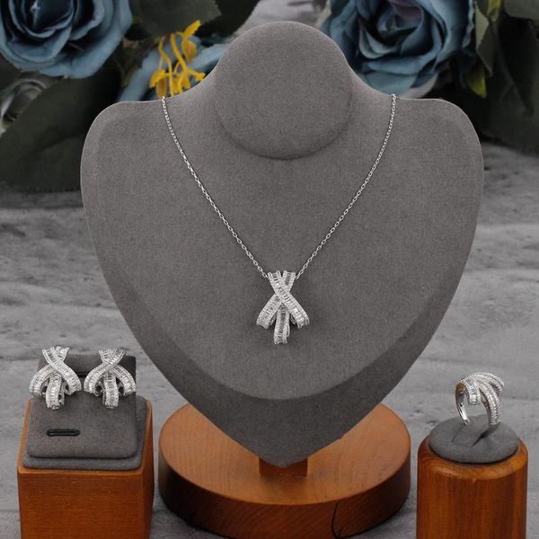 earrings & necklace selling saudi arabia bridal jewelry set cubic zirconia luxury trendy wedding ring earring women accessories quality, Silver
earrings & necklace selling saudi arabia bridal jewelry set cubic zirconia luxury trendy wedding ring earring women accessories quality, Silver