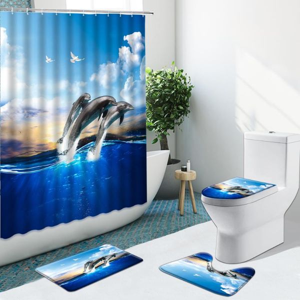 shower curtains ocean animals dolphin curtain anti-slip rugs toilet cover bathroom set bath mat carpet indoor decor 3d printed
shower curtains ocean animals dolphin curtain anti-slip rugs toilet cover bathroom set bath mat carpet indoor decor 3d printed