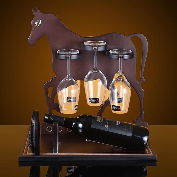 tablewine racks creative horse style wood rack european fashion bar glass holder
tablewine racks creative horse style wood rack european fashion bar glass holder