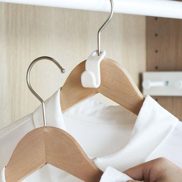 6pcs clothes hooks cascading hanger plastic closet organizer connector wardrobe space saving hook & rails
6pcs clothes hooks cascading hanger plastic closet organizer connector wardrobe space saving hook & rails