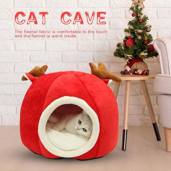 cat bed flannel cave soft plush warm sleeping cute antlers house comfy kitten cuddling hut nest beds & furniture
cat bed flannel cave soft plush warm sleeping cute antlers house comfy kitten cuddling hut nest beds & furniture