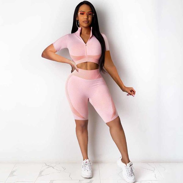 contrast color patchwork two piece sport suits female tracksuit zipper up short sleeve crop skinny biker short club outfits 210520, White
contrast color patchwork two piece sport suits female tracksuit zipper up short sleeve crop skinny biker short club outfits 210520, White