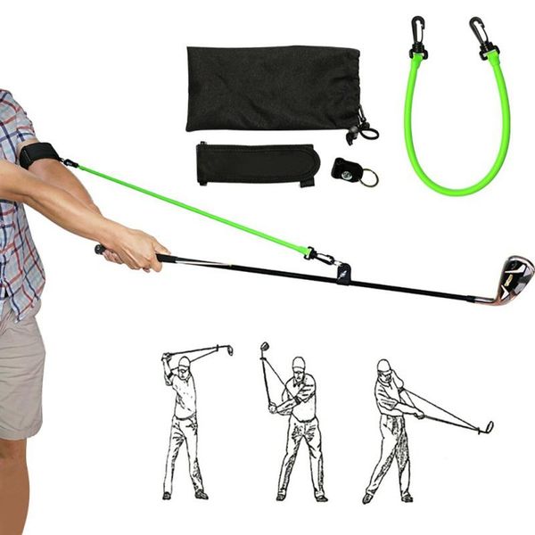 golf training aids swing trainer calibration practical auxiliary elastic resistance practice rope
golf training aids swing trainer calibration practical auxiliary elastic resistance practice rope