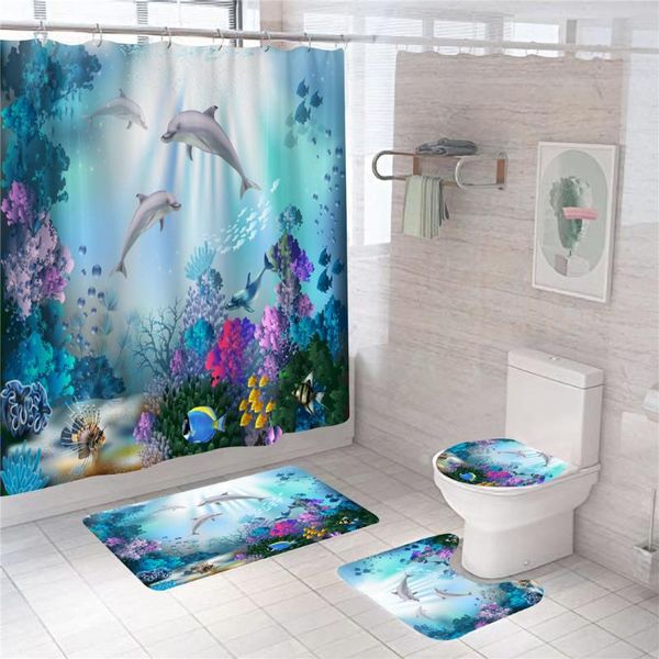 shower curtains 3d ocean design dolphin waterproof fabric bathroom curtain blue set anti-skid rugs toilet lid cover bath mat
shower curtains 3d ocean design dolphin waterproof fabric bathroom curtain blue set anti-skid rugs toilet lid cover bath mat