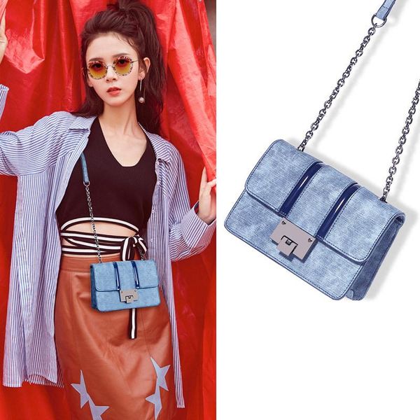 evening bags contrast stitching denim small square bag women blue chain female 2021 fashion ins shoulder messenger
evening bags contrast stitching denim small square bag women blue chain female 2021 fashion ins shoulder messenger