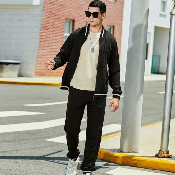 men's tracksuits men clothing 2021 autumn winter sports suit large size running sportswear student solid color sweatshirt two-piece, Gray
men's tracksuits men clothing 2021 autumn winter sports suit large size running sportswear student solid color sweatshirt two-piece, Gray