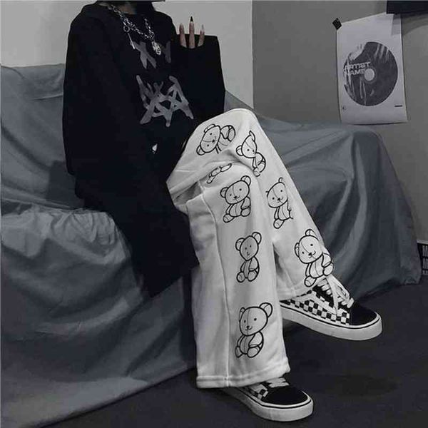 wide leg anime print womens pant harajuku trousers streetwear korean spring fashion baggy sweatpants lady, Black;white
wide leg anime print womens pant harajuku trousers streetwear korean spring fashion baggy sweatpants lady, Black;white