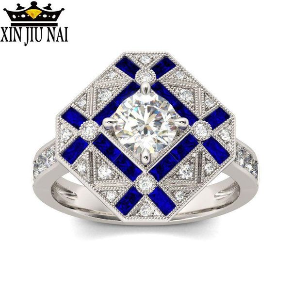 cluster rings luxury geometry big for men women 925 silver blue white zircon engagement ring male birthstone sapphire, Golden;silver
cluster rings luxury geometry big for men women 925 silver blue white zircon engagement ring male birthstone sapphire, Golden;silver