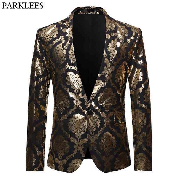 mens floral gold print dress suit jacket one button slim fit stylish blazers men dinner wedding jacket blazer male prom tuxedo 210522, White;black
mens floral gold print dress suit jacket one button slim fit stylish blazers men dinner wedding jacket blazer male prom tuxedo 210522, White;black