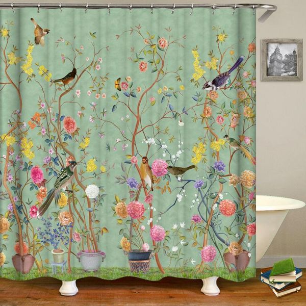 shower curtains flower and birds tree chinese style bath curtain waterproof bathroom decor with hooks 3d printing
shower curtains flower and birds tree chinese style bath curtain waterproof bathroom decor with hooks 3d printing