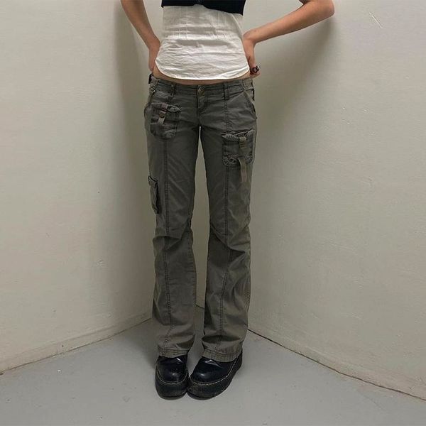 women's jeans retro y2k grunge cargo denim women streetwear korean vintage 90s low waist trousers aesthetic straight pants pd6x, Blue
women's jeans retro y2k grunge cargo denim women streetwear korean vintage 90s low waist trousers aesthetic straight pants pd6x, Blue