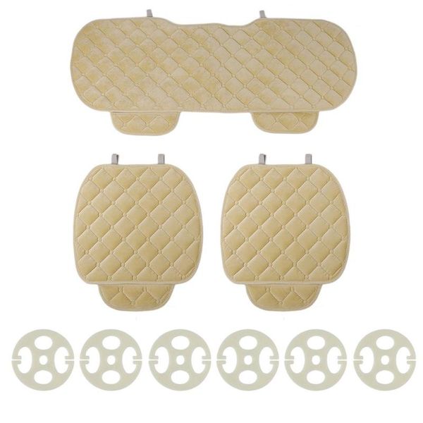 beige/grey/black 3pcs/set front/back car seat pads with buckles square soft cotton cushion auto chair pad mat covers
beige/grey/black 3pcs/set front/back car seat pads with buckles square soft cotton cushion auto chair pad mat covers