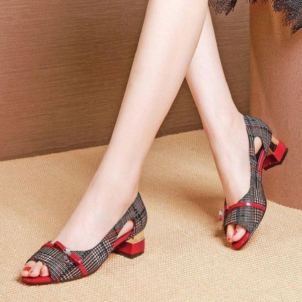 dress shoes marlisasa women classic open toe black & red plaid heel lady casual sweet summer square pumps h6406y
dress shoes marlisasa women classic open toe black & red plaid heel lady casual sweet summer square pumps h6406y