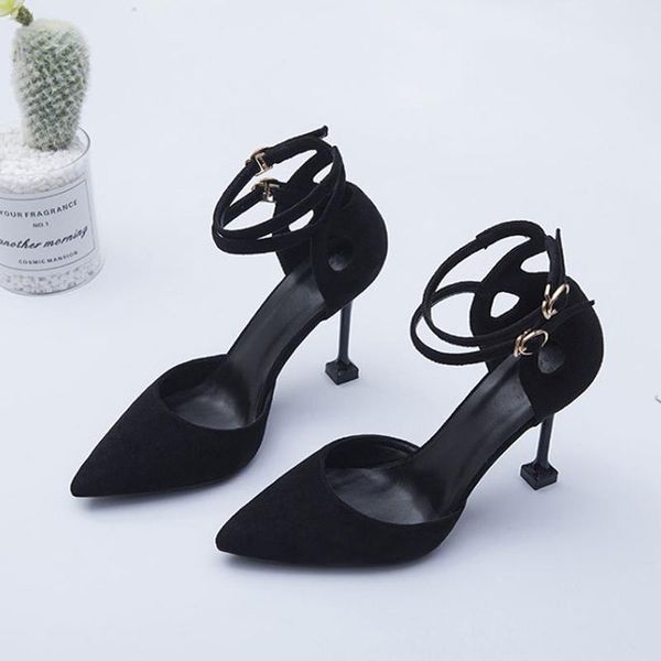 dress shoes women pointed toe high heels woman thin ladies pumps buckle female fashion size 33-41 nude black
dress shoes women pointed toe high heels woman thin ladies pumps buckle female fashion size 33-41 nude black